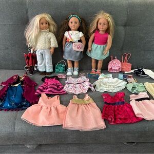 American Girl Doll Set with Accessories